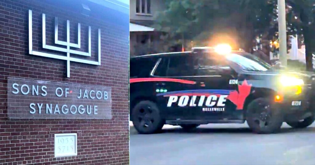 Hero Canadian Cop Shot Defending a Synagogue From Ontario Gunman During Yom Kippur (VIDEOS)
