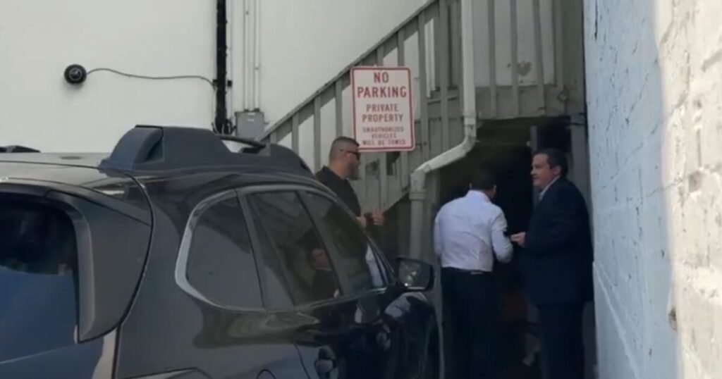 Radical Muslim Abdul El-Sayed Seen Sneaking into Chuck Schumer’s Back Door