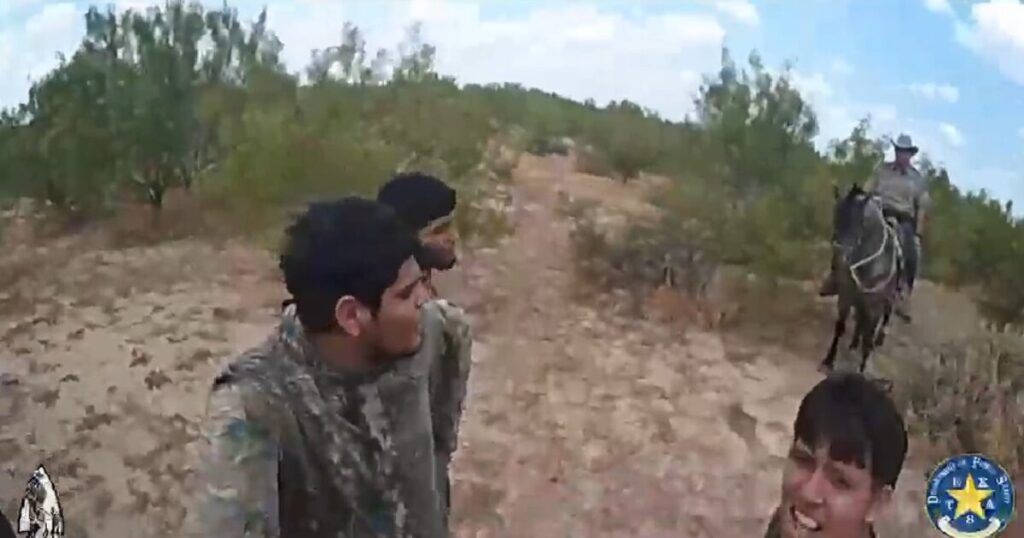 Texas DPS K-9 Unit, DPS Border Mounted Patrol, and Border Patrol Track Group of Illegal Aliens for Miles on Private Ranch – (VIDEO)