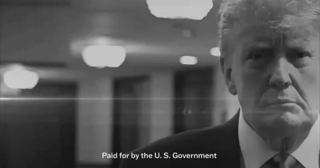 JUST IN: Trump Says He Will Pay for Ads After Leftists Lose Their Mind Over Nonpartisan Government Funded Public Service Announcements
