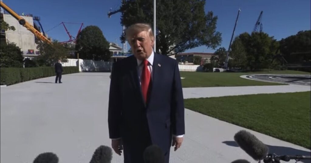 Trump Shares Update on Reflecting Pool and Says He Will Visit Site After Repairs – Slams “Sick People” Who Vandalized Monument (VIDEO)